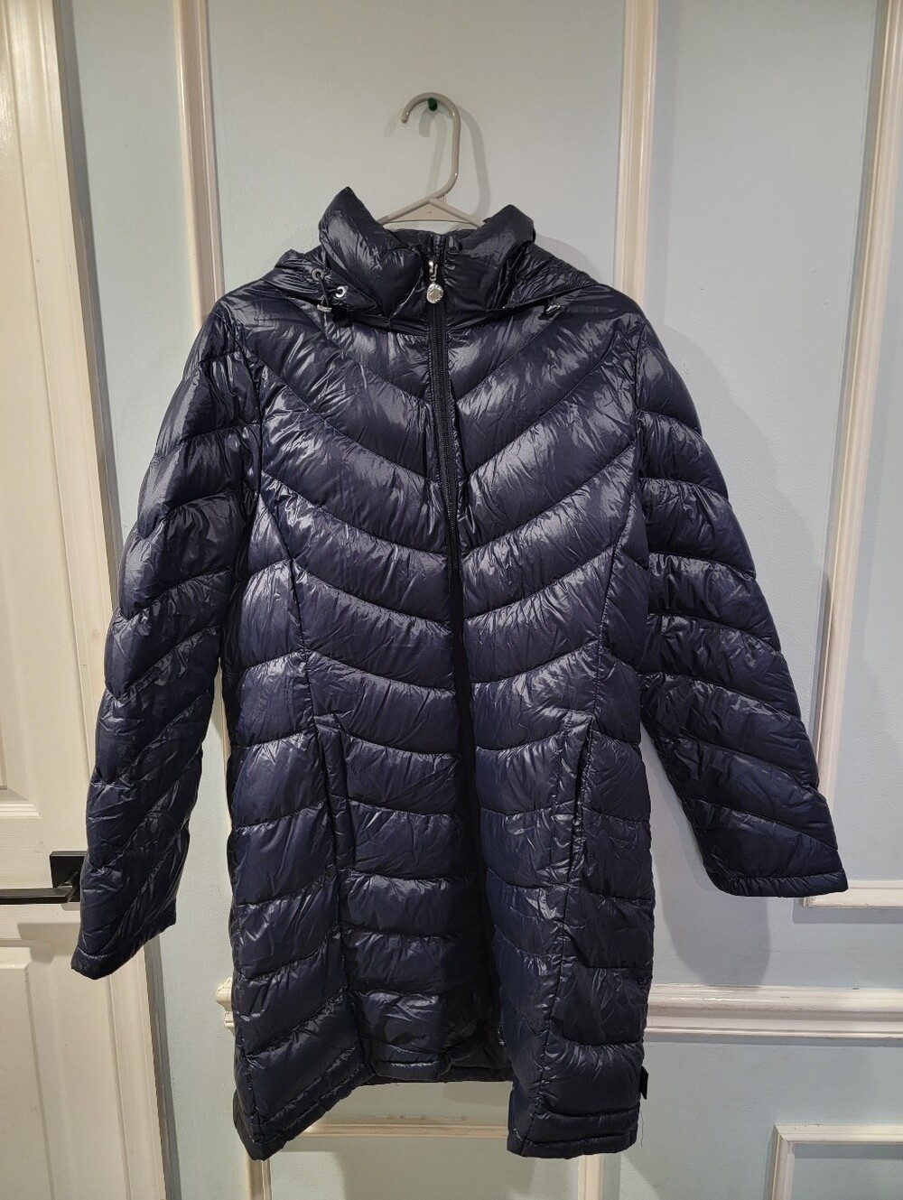 Women’s Calvin Klein Packable Light Weight Premium Down Puffer Long Coat
